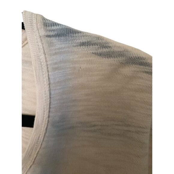 ATM Relaxed V-Neck Coastal Preppy Old Money Basic Women Shirt Coral Stone Powder - Picture 8 of 8